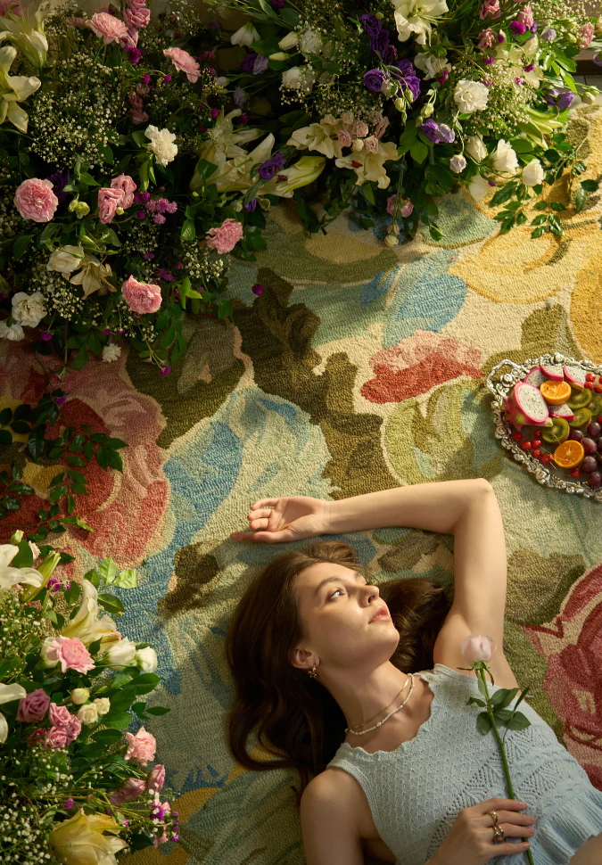 Mirage Hand-Tufted Floral Rug